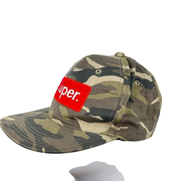 Super Camo Snapback Baseball Hat Cap Streetwear Urban Hip Hop Skater Redneck - Picture 7 of 16